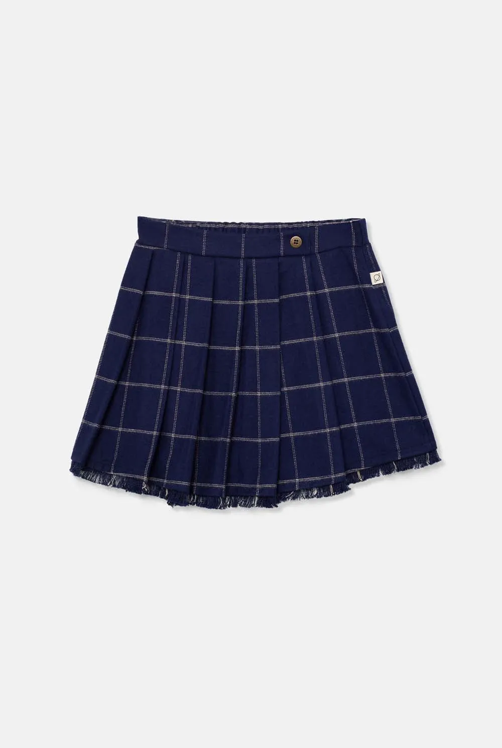 PLAID FLANNEL SKIRT