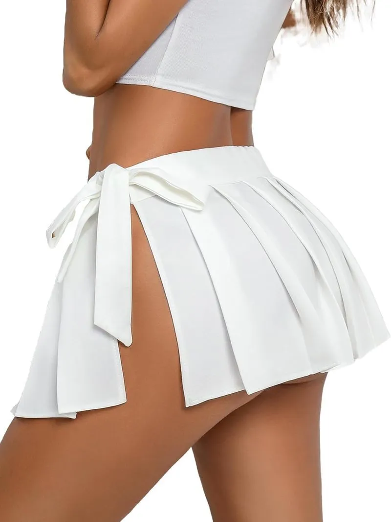 Pleated Mini Skirt Role Play Skirts