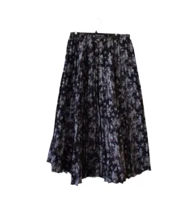 Pleated Printed Skirt 351