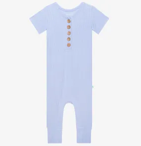 Posh Peanut Henley Romper