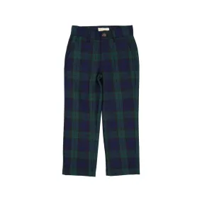 Prep School Pants - Berwick Black Watch with Nantucket Navy Stork