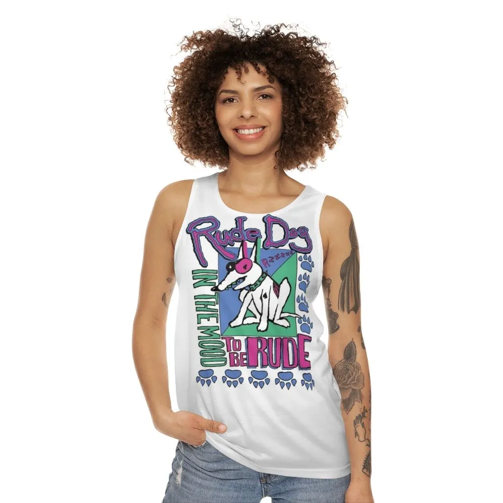 "Rude Dog and the Dweebs Unisex Retro Tank Top"