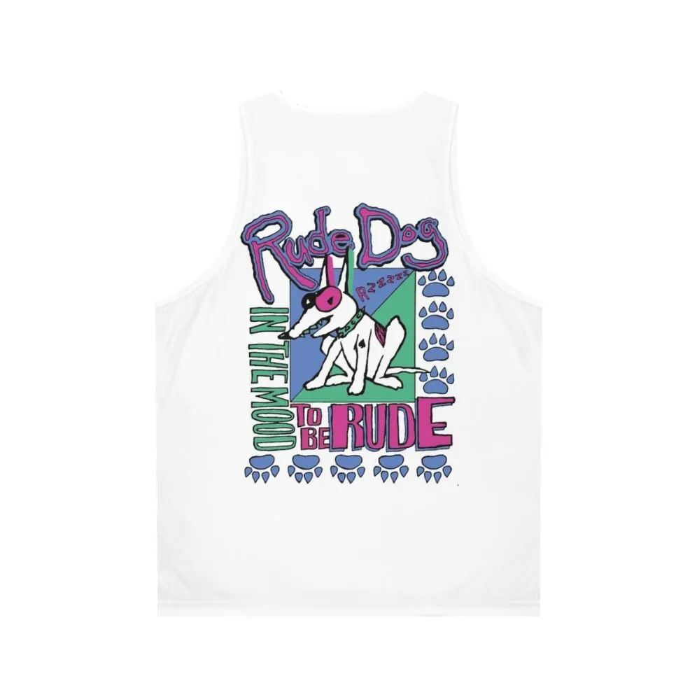 "Rude Dog and the Dweebs Unisex Retro Tank Top"