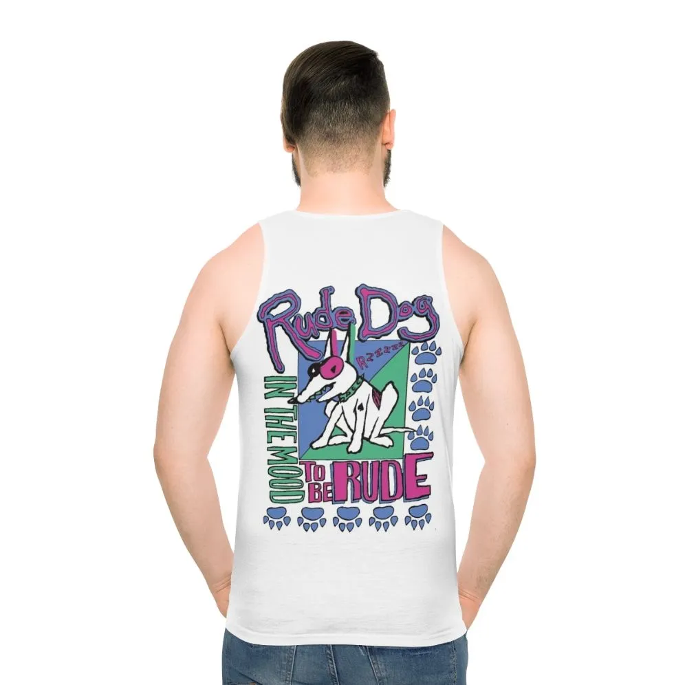 "Rude Dog and the Dweebs Unisex Retro Tank Top"