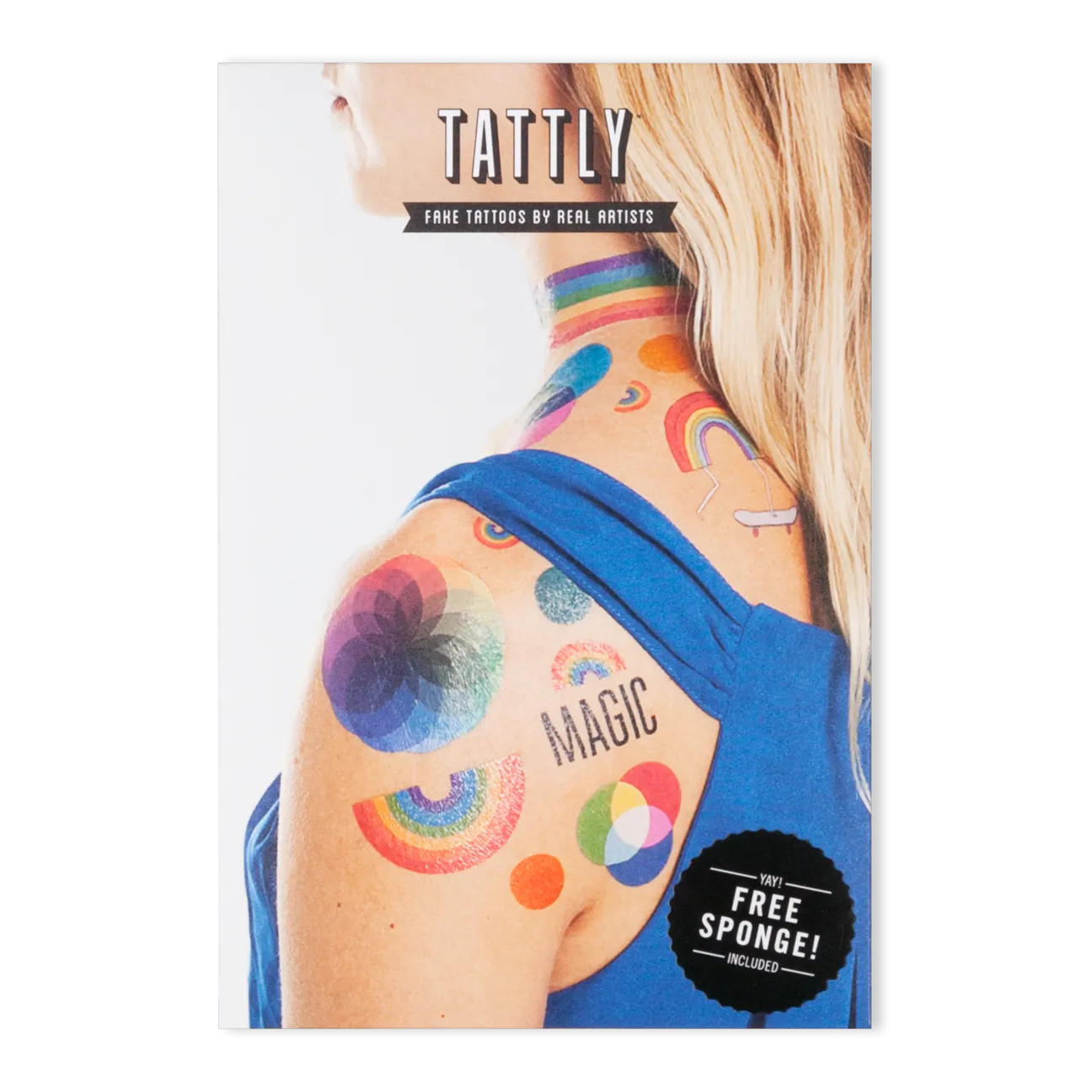 Rainbow Set Temporary Tattoos by Tattly