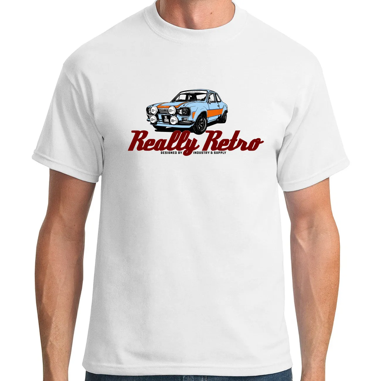 REALLY RETRO FORD ESCORT MK1 RS2000 T-SHIRT