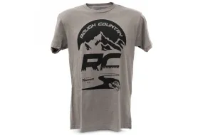 Rough Country T-Shirt - RC Mountains - Warm Gray - MD