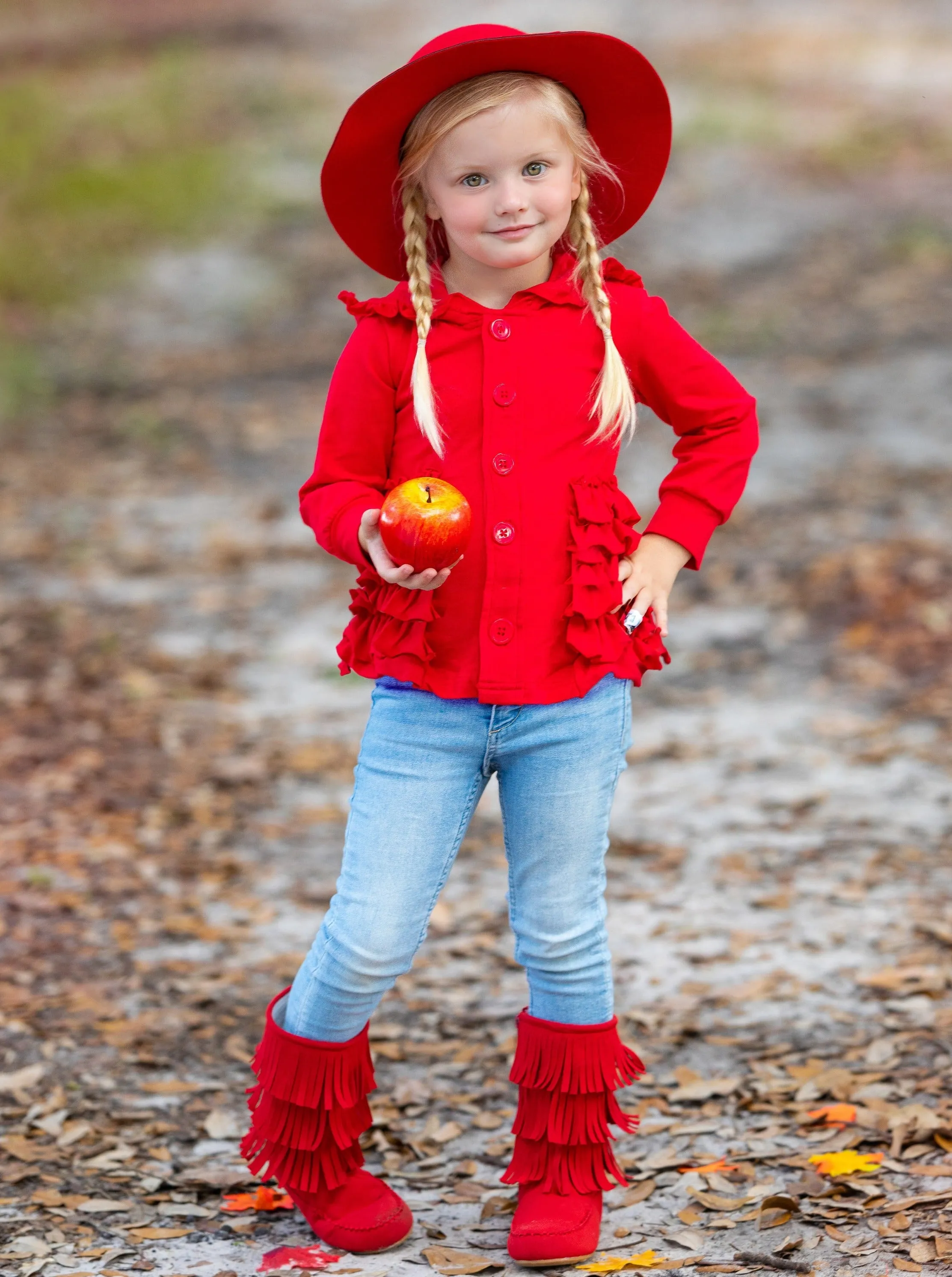 Ruby Passion Hoodie Cardigan