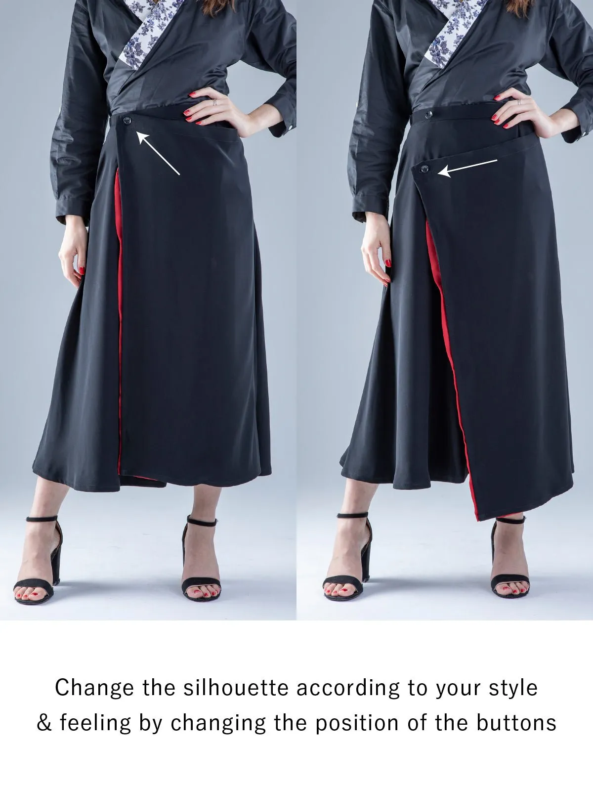 Samurai Mode Skirt - HAKKAKE -