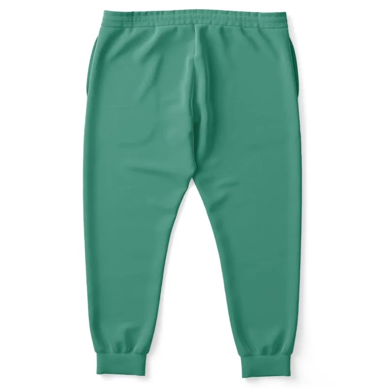 Shaded Pastel Green Joggers | Unisex | with PLUS sizes | C60M0Y45K30