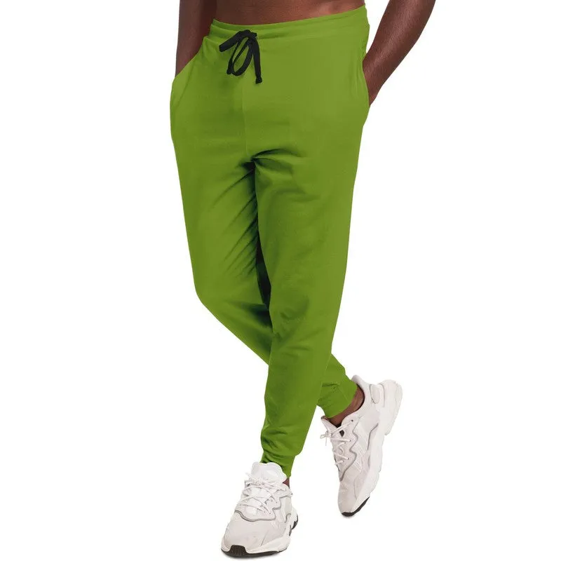 Shaded Warm Green Joggers | Unisex | with PLUS sizes | C38M0Y100K30