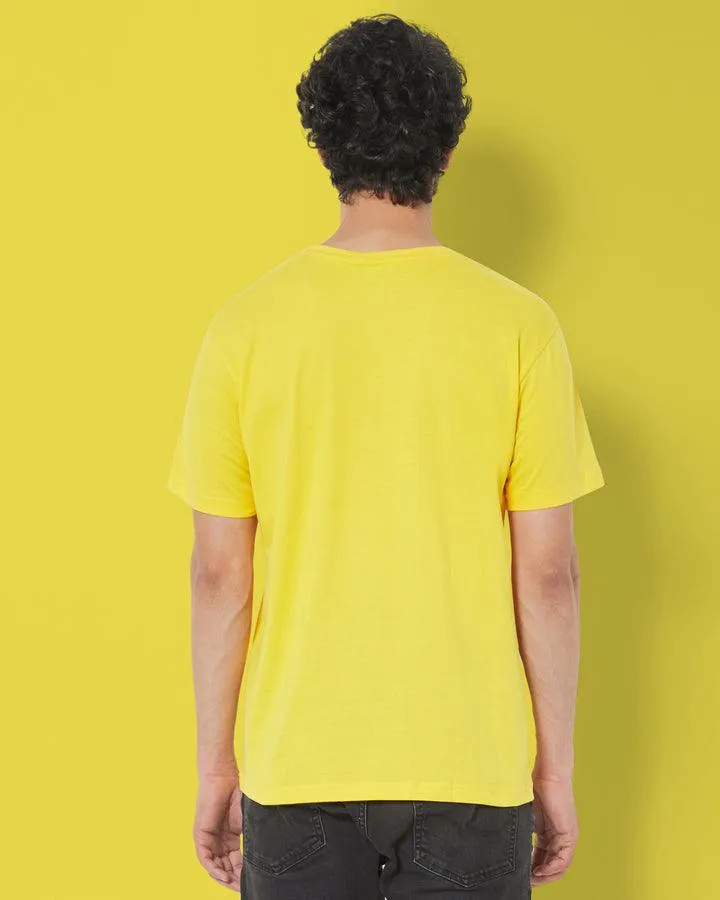 SHORT SLEEVE T SHIRT - Yellow