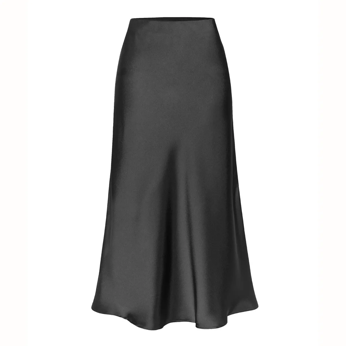 Side Slit Midi Skirt