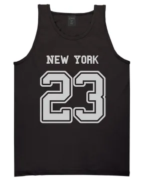 Sport Style New York 23 Team State Jersey Mens Tank Top