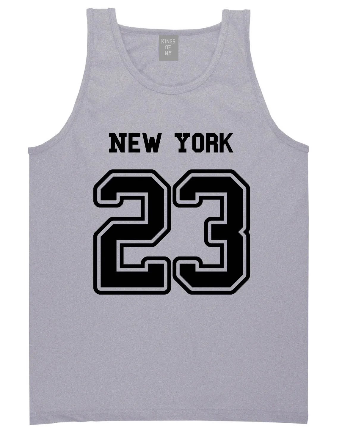 Sport Style New York 23 Team State Jersey Mens Tank Top