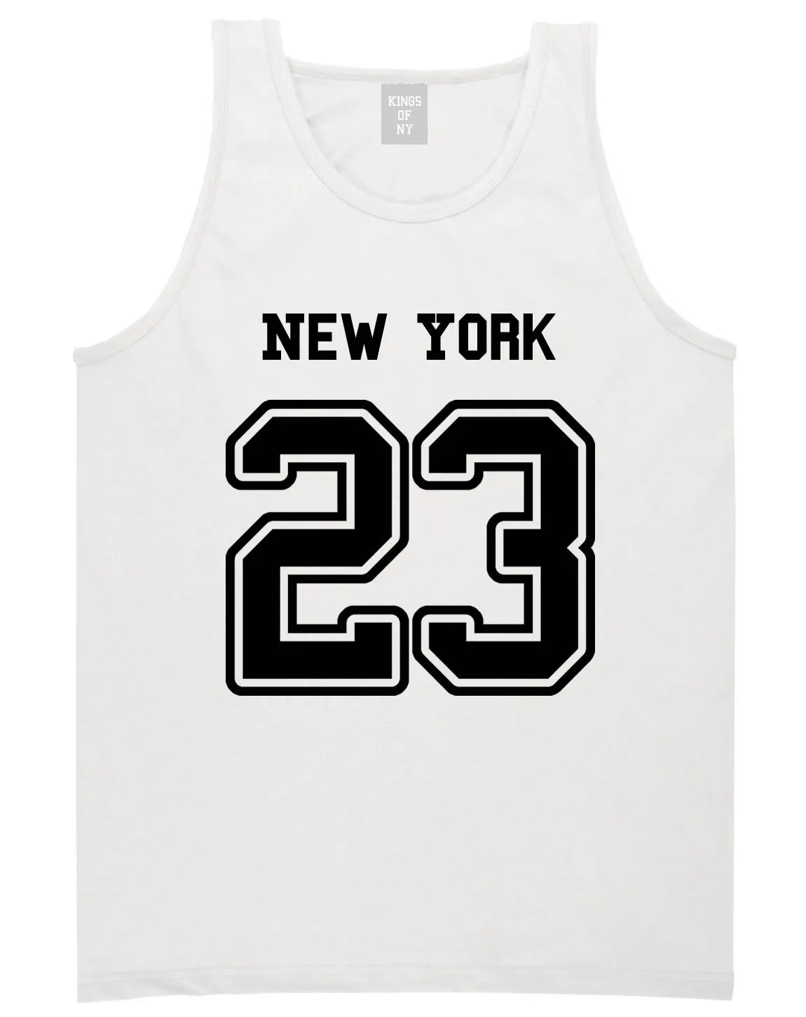 Sport Style New York 23 Team State Jersey Mens Tank Top