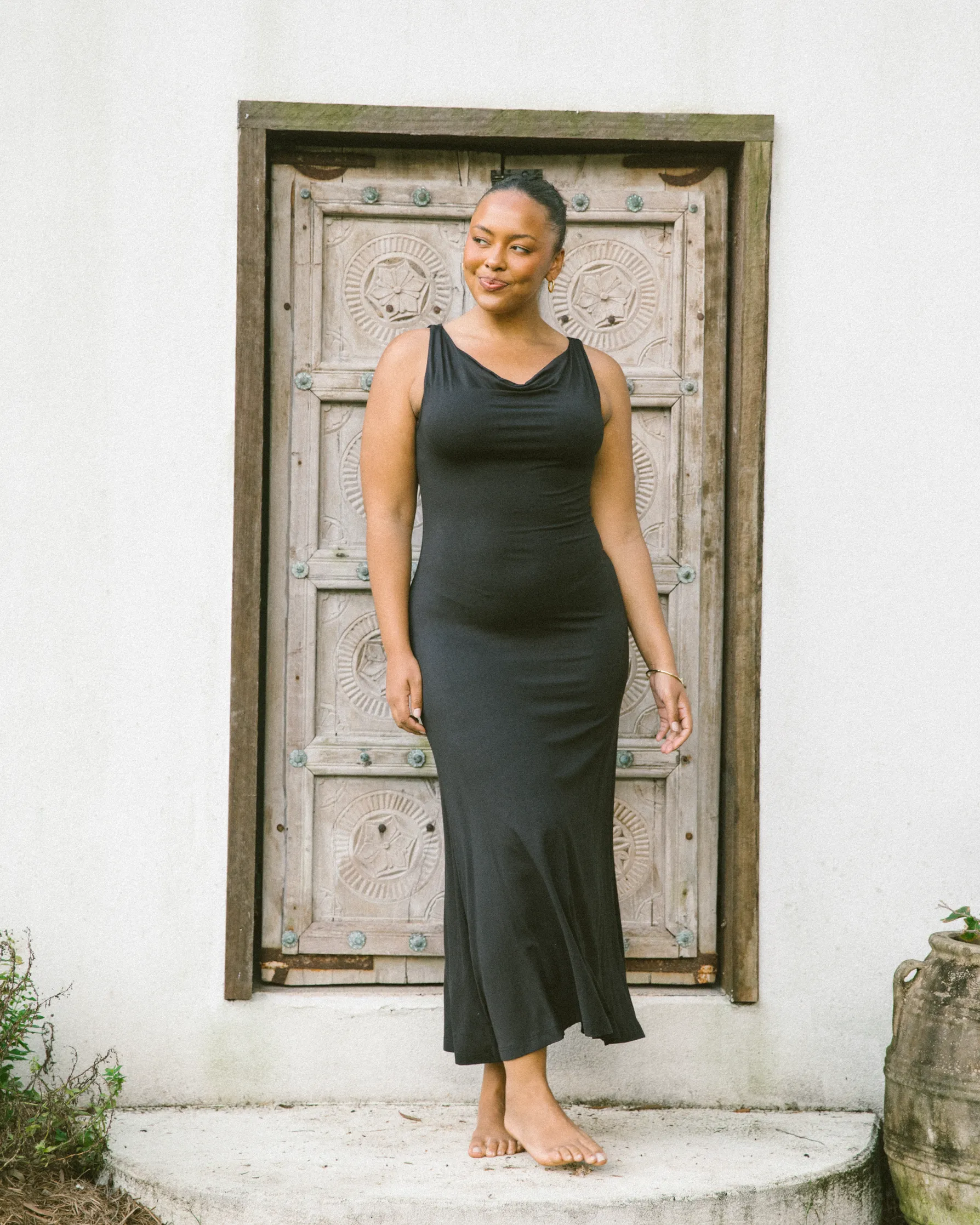 Stevie Maxi Dress | Black