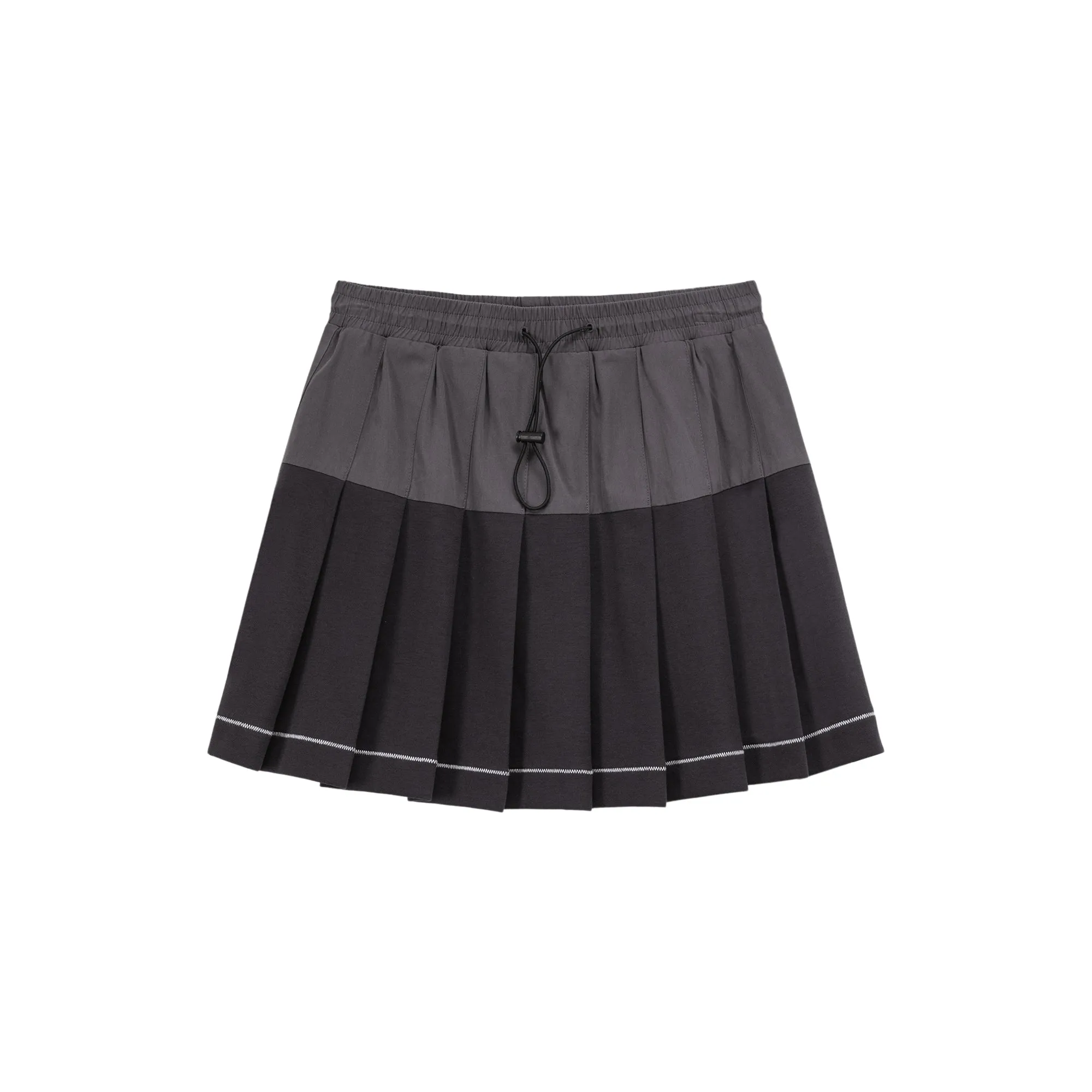 Stopper Pleated Skirt