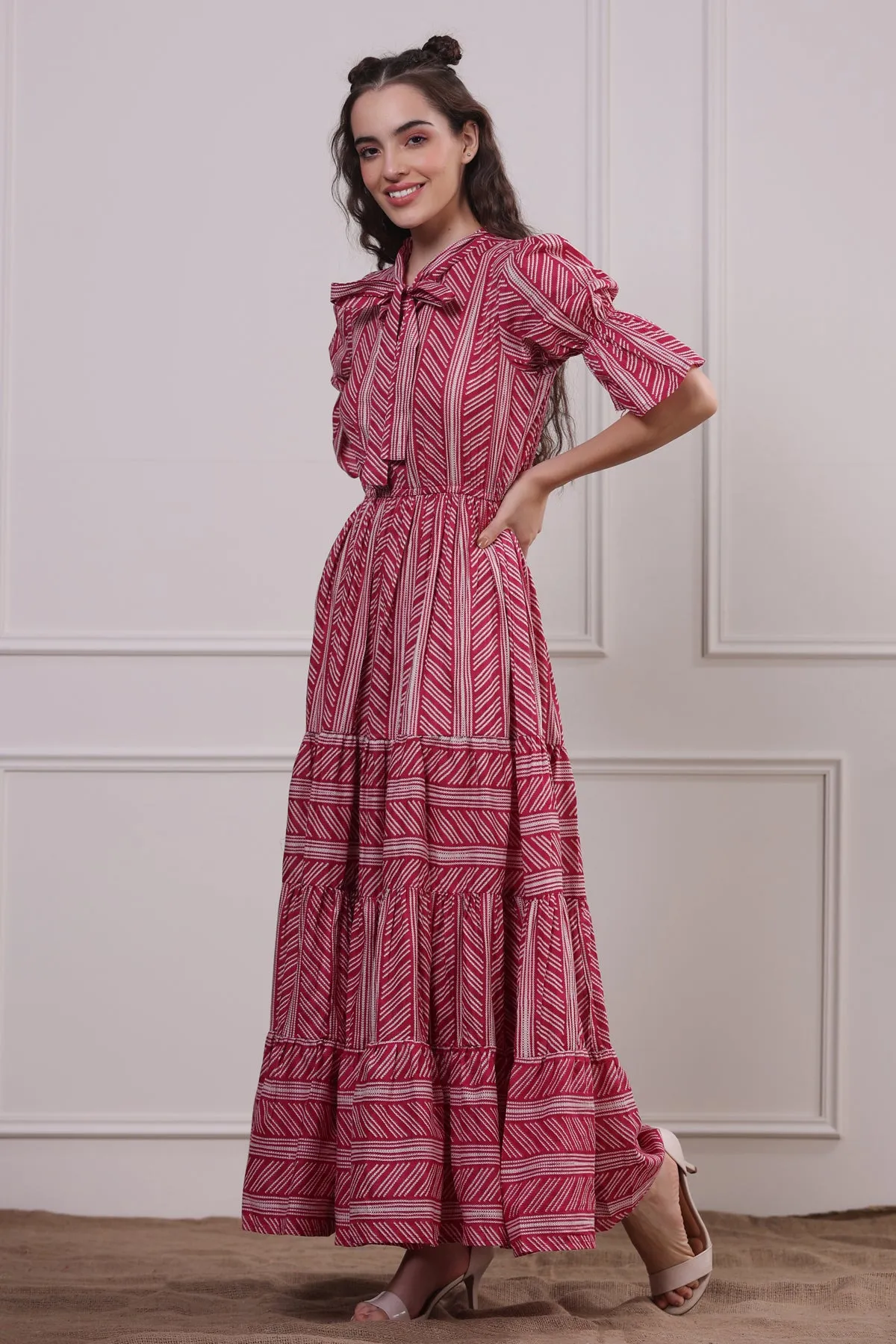 Strawberry Margarita Maxi Dress