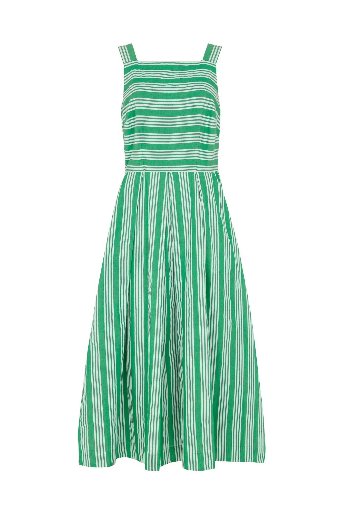 Suki Beachcomber Stripe Green Dress