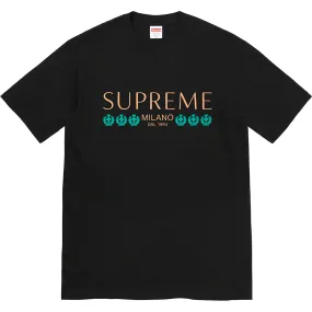 Supreme Milano Tee Black