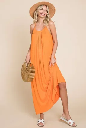 Tie Back Maxi Cami Dress