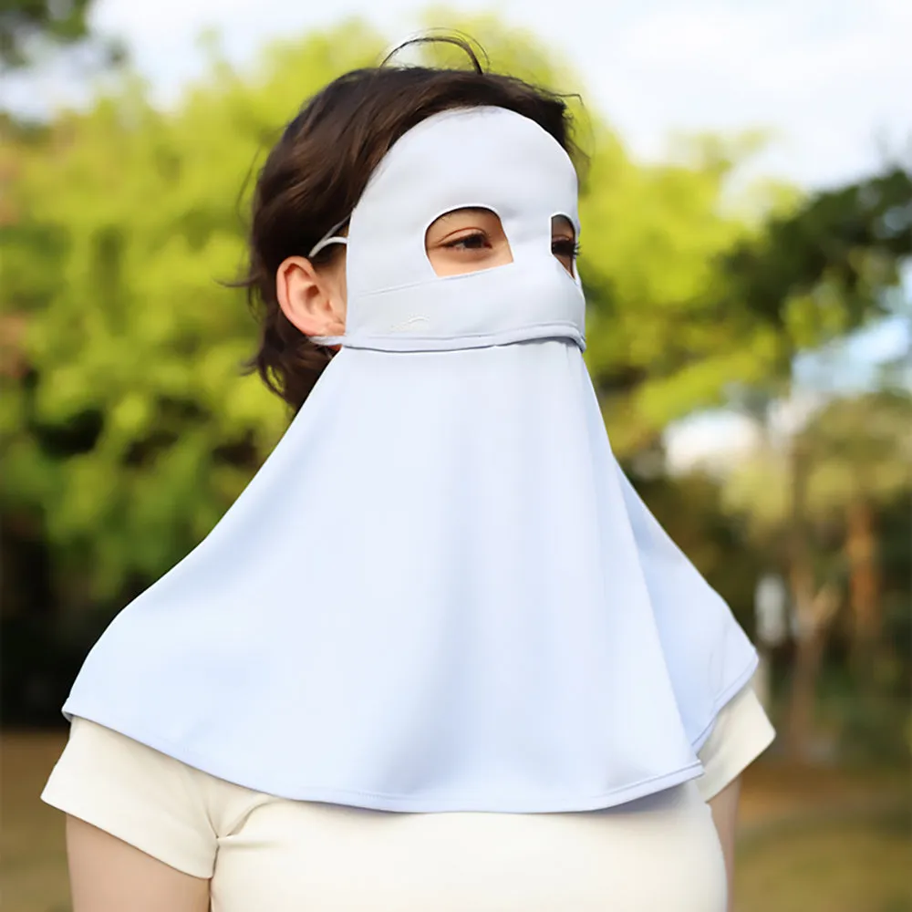 Unisex Anti-UV Full Face Cover UPF 50  Sun Protection Reusable Balaclava