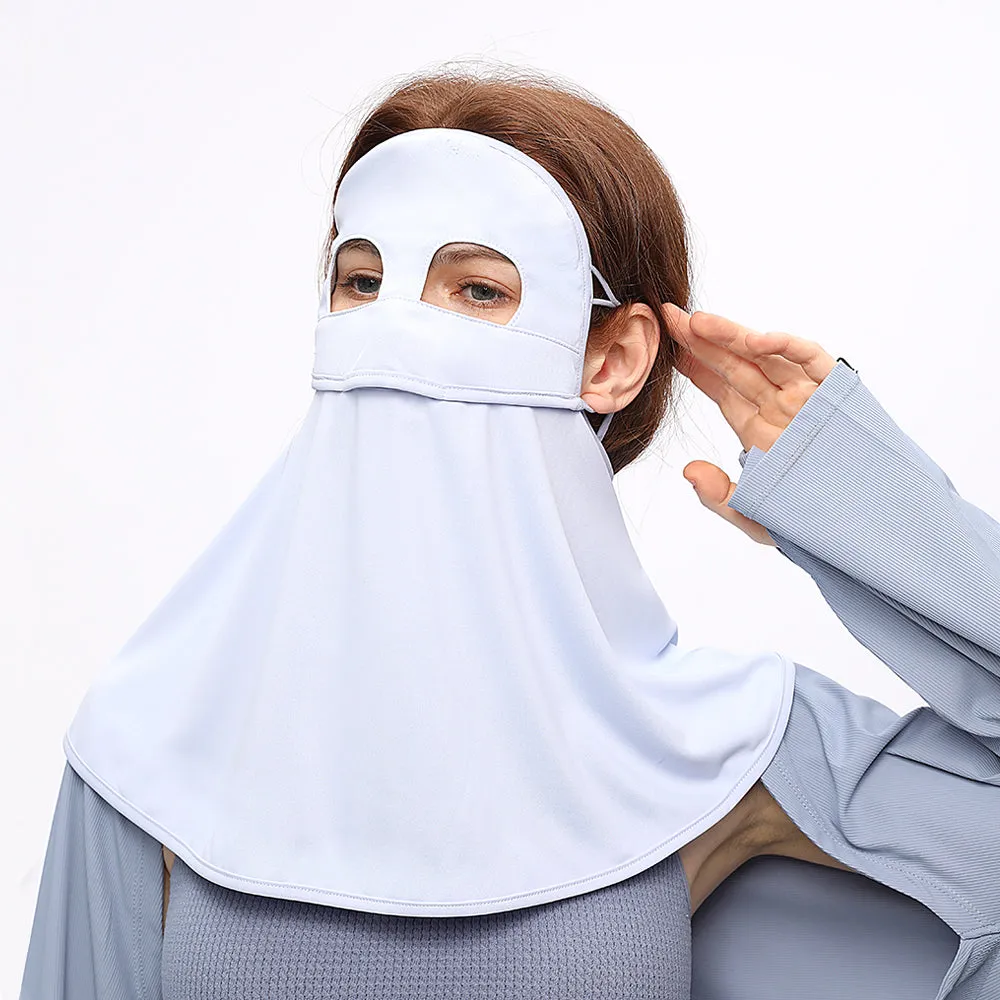 Unisex Anti-UV Full Face Cover UPF 50  Sun Protection Reusable Balaclava