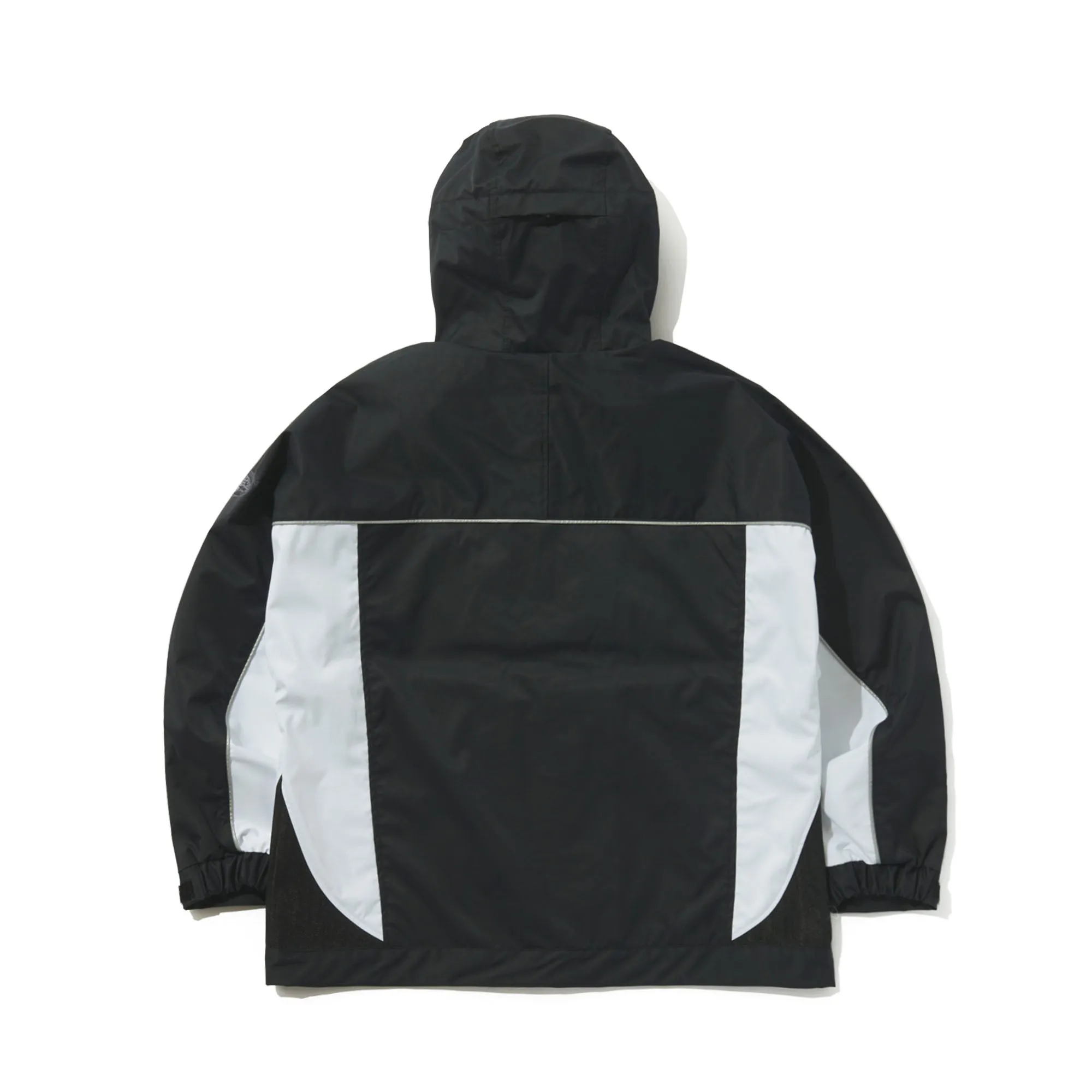 UNUSUAL HOODED JACKET BLACK