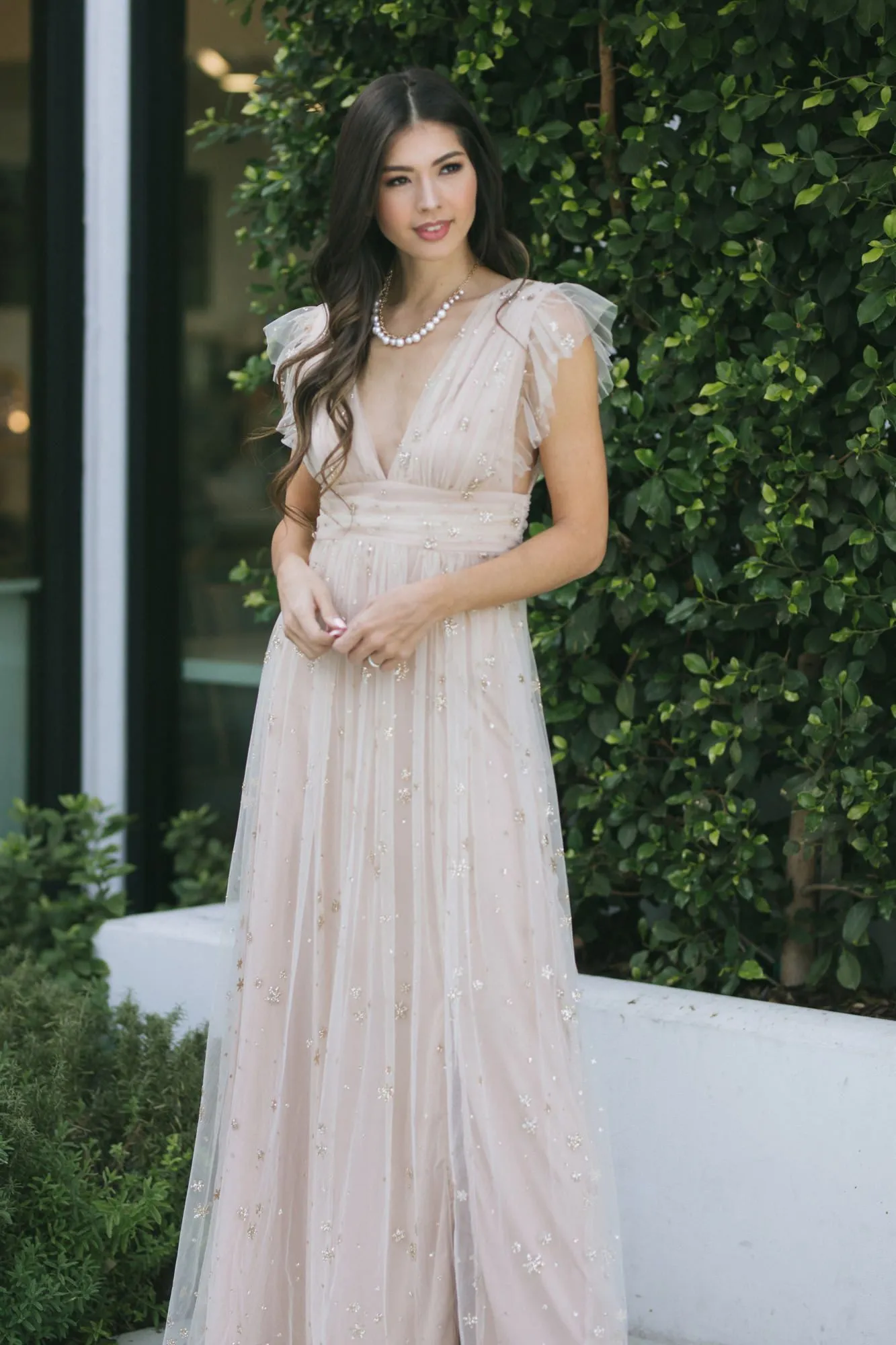 Wendy Tulle Maxi Dress