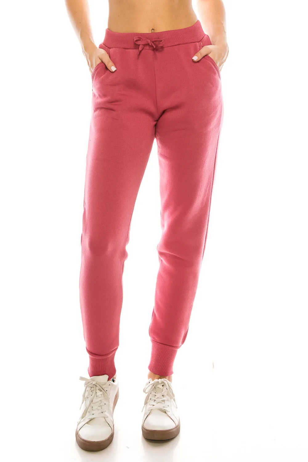 Women's Joggers Sweat Pants With Drawstring Waist