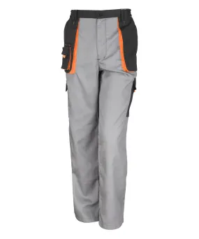 Work-Guard lite trousers | Grey/Black/Orange