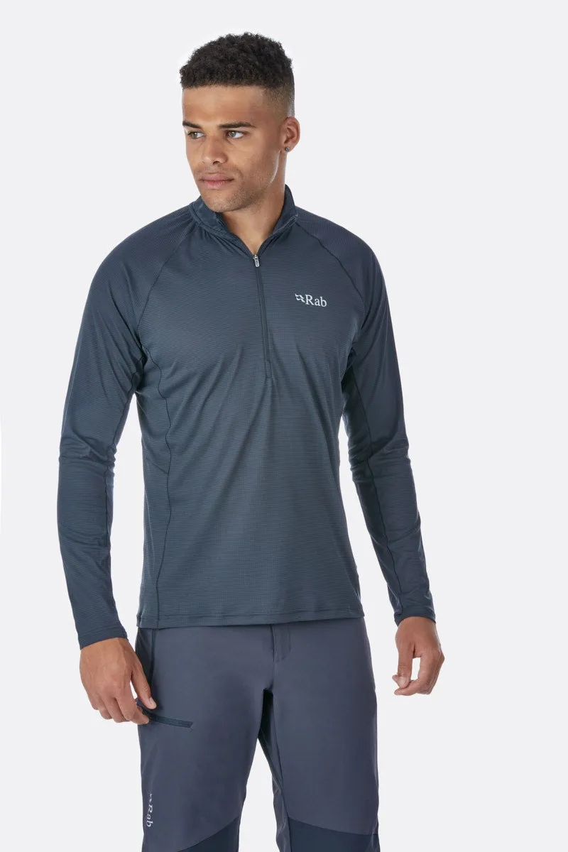 [Y.E.S] Rab Pulse Long Sleeve Zip (Men)