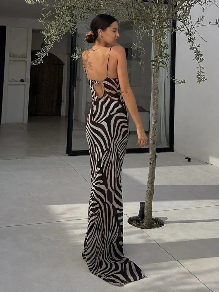 'Zebra' Dress